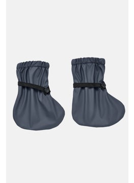 Tchibo Toddlers Boy 1 Pair Plain Rain Footies Socks, Slate Grey  - Image 2