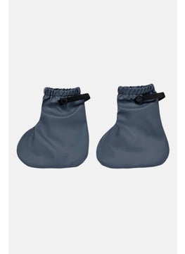 Tchibo Toddlers Boy 1 Pair Plain Rain Footies Socks, Slate Grey  - Image 3