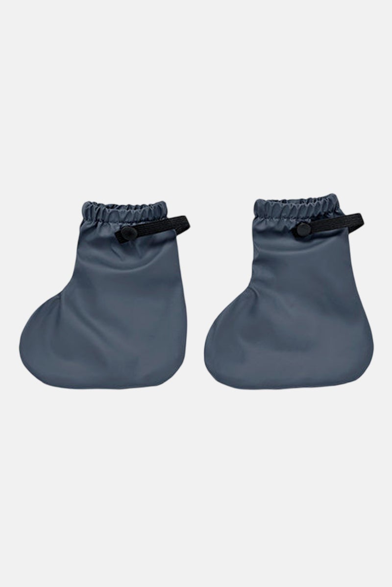 Tchibo Toddlers Boy 1 Pair Plain Rain Footies Socks, Slate Grey - Image 3