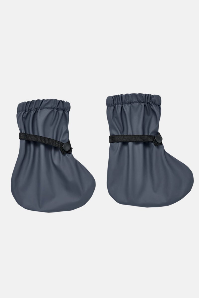 Tchibo Toddlers Boy 1 Pair Plain Rain Footies Socks, Slate Grey - Image 2