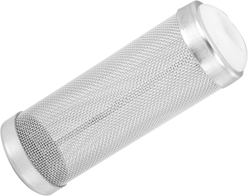 5 pcs Stainless Steel Aquarium Filter Inlet Mesh Basket, Shrimp Safe Inflow Protector, Fine Mesh for External Canister or Waterfall Filter with Extendable Rubber Collar for Fish (12mm inner diameter) - Image 3