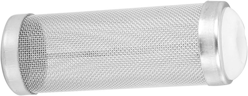 5 pcs Stainless Steel Aquarium Filter Inlet Mesh Basket, Shrimp Safe Inflow Protector, Fine Mesh for External Canister or Waterfall Filter with Extendable Rubber Collar for Fish (12mm inner diameter) - Image 4