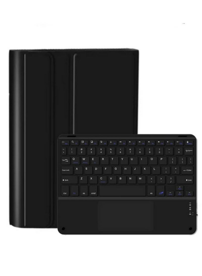 For Xiaomi Redmi Pad SE 2023 11inch Keyboard Case PU Leather Cover with Detachable Bluetooth Keyboard and Touchpad Multi Angle Viewing Stand for Tablet - Image 1
