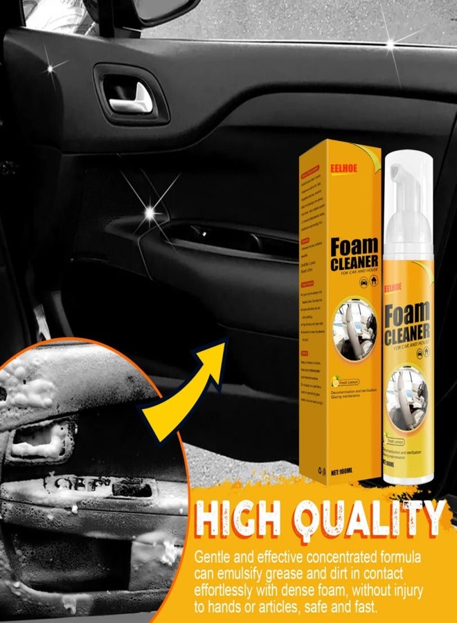 EELHOE Foam Cleaner 30ml Multi Purpose Foam Cleaner Versatile Cleaning Agent for Car Interiors and Home Surfaces - Image 5