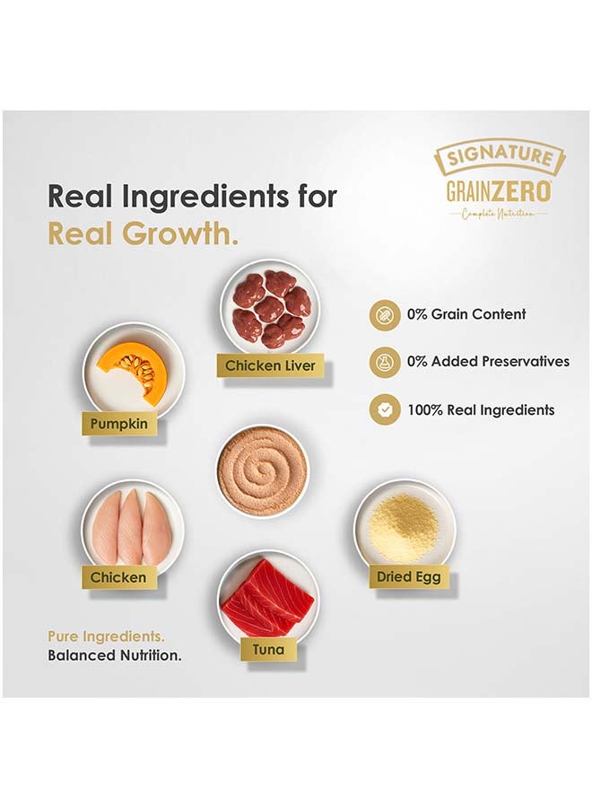 Grain Zero Signature Grain zero  Kitten Ocean Fish Wet Gravy, 6 x 80g (480g) - Image 4