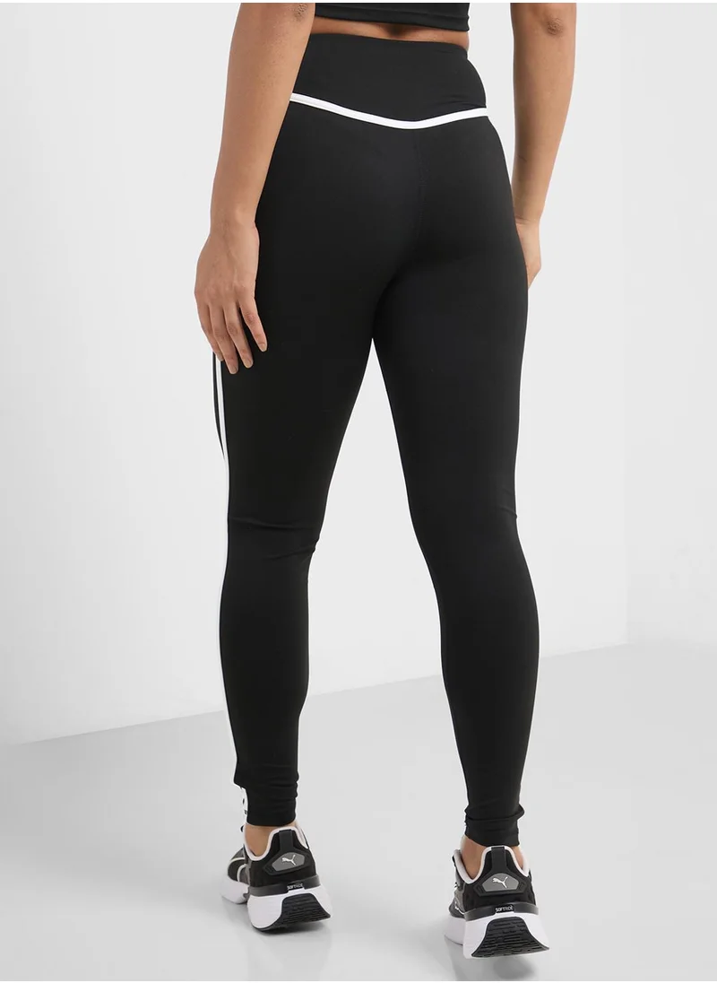فورورد High Rise Seamless Leggings With Contrast Trim