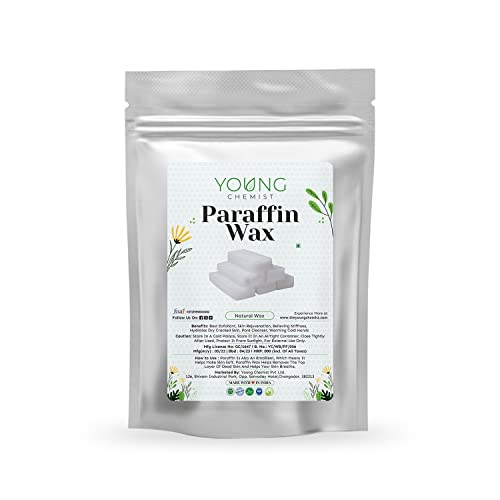 YOUNG CHEMIST Natural, Raw & Unrefined Raw Paraffin Wax for Candle Making, Home and Kitchen Project Use and, Body Care 250 GM - Image 1