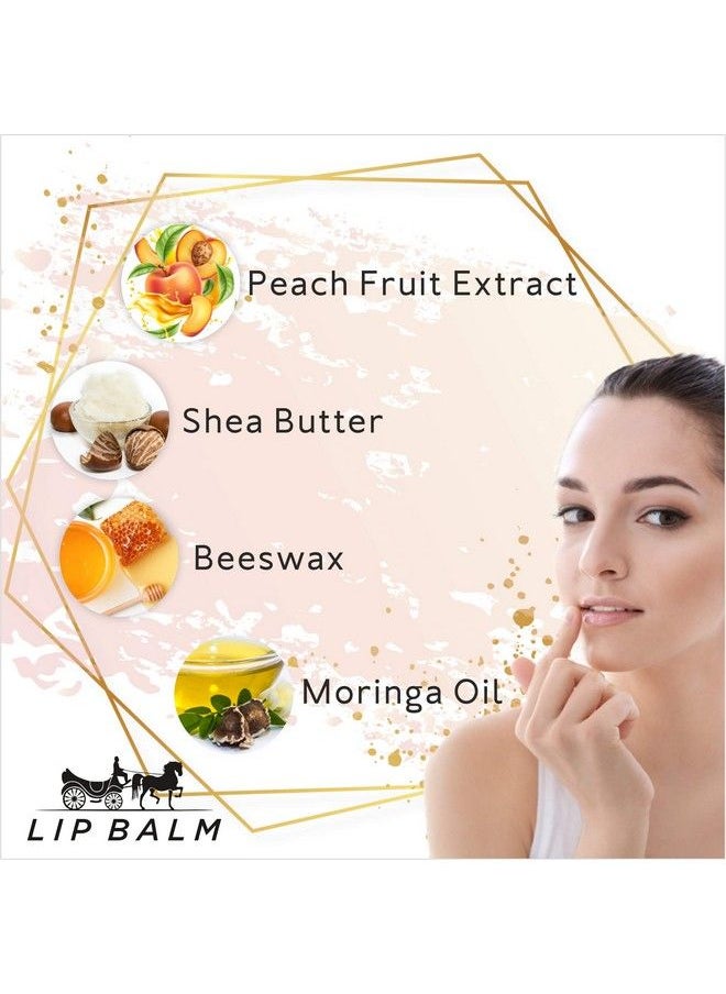 Chariot New York Peach Shea Butter Lip Balm Moisturiser  - Image 3