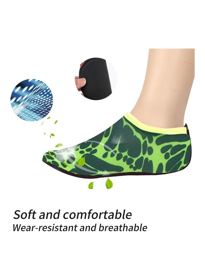 NIBEMINENT Non-Slip Textured Sole Printed Diving Shoes XXL - Image 4