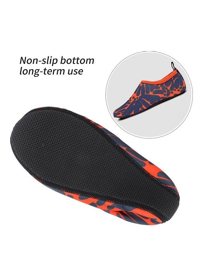 NIBEMINENT Non-Slip Textured Sole Printed Diving Shoes XXL - Image 3