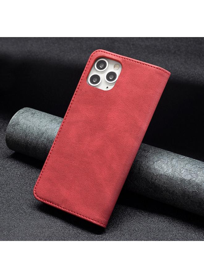 زبون جراب جلدي مضاد للسرقة مع حامل وفتحات للبطاقات لهاتف iPhone 11 Pro، مع خاصية حجب RFID المغناطيسية، ومحفظة - Image 3