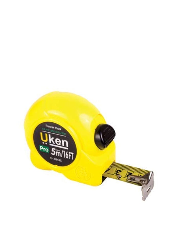 Uken Measuring Tape Yellow 16mm 3m