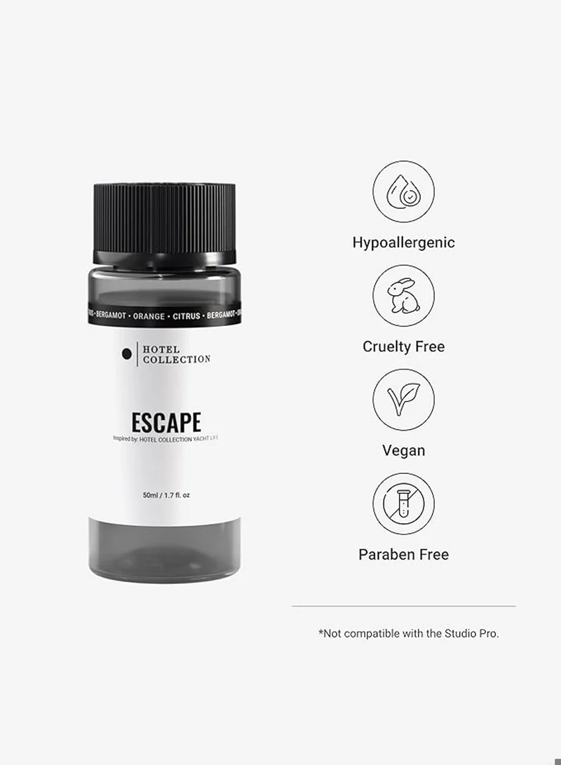 Hotel Collection Escape Fragrance Oil Blend - Hotel Inspired for Luxury Essential Oil Diffusers - Aromatherapy Scent Diffuser Oil - Citron, Bergamot, and Orange