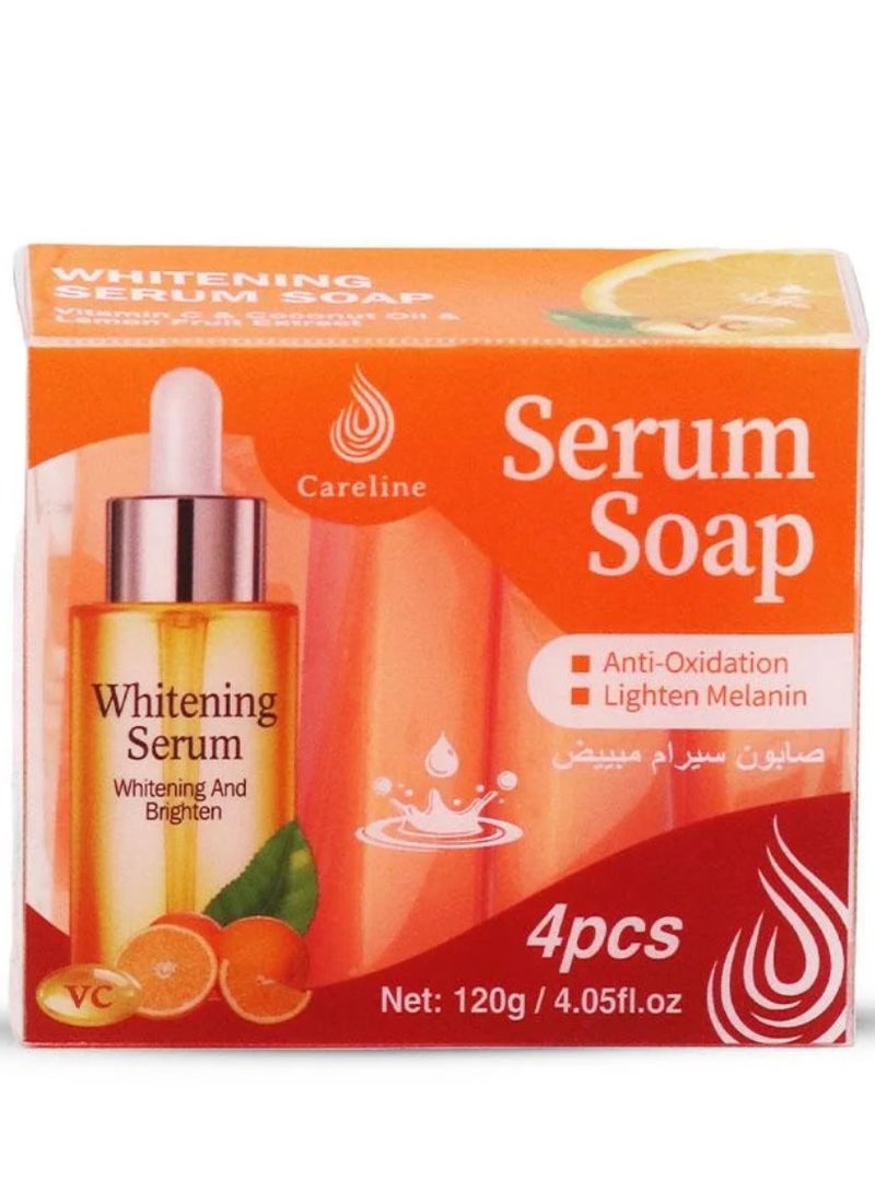 Careline Whitening Seum Whitening And Brighten Soap 120 g - Image 1