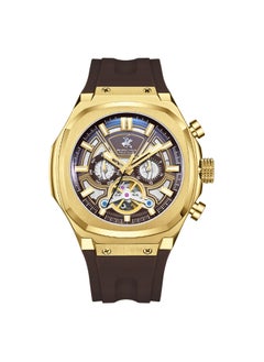 BEVERLY HILLS POLO CLUB BEVERLY HILLS POLO CLUB Men Automatic Multifunction Dark Brown Dial Watch - BP3750X.142  - Image 1