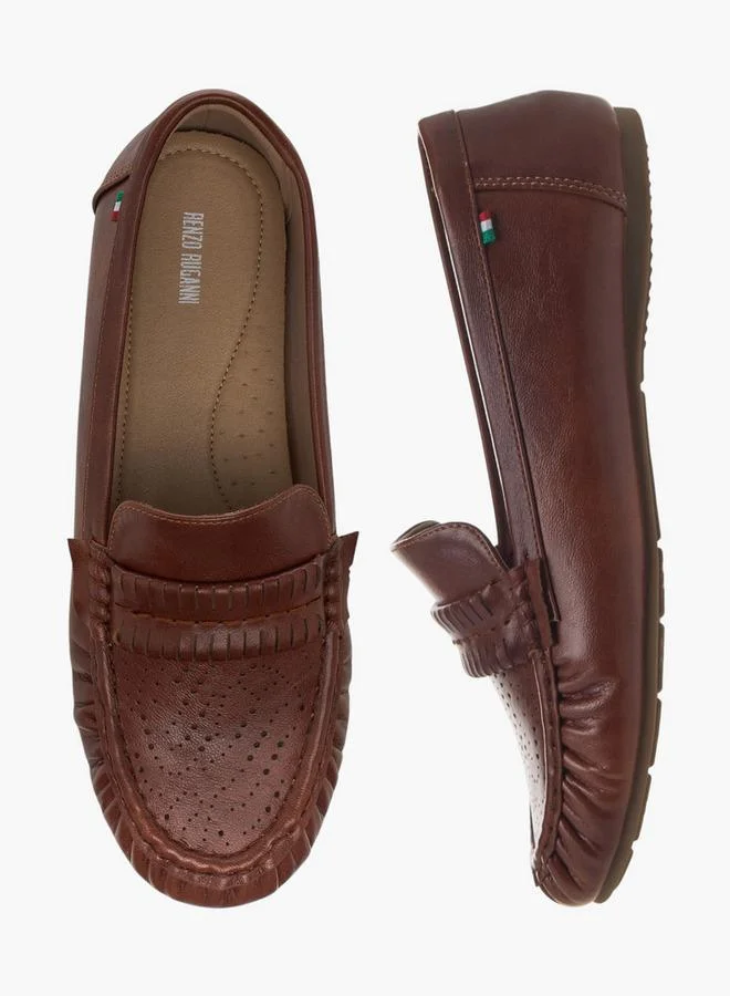 Renzo Ruganni Women Slip-On Loafers