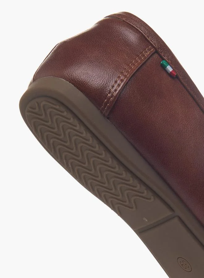 Renzo Ruganni TAN Women Slip-On Loafers for Women | Best Price UAE