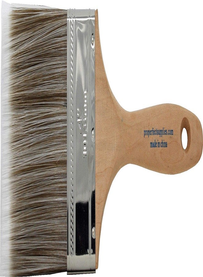 Pro-Grade Premium Wall/Trim House Paint Brush Set Great for Professional Painter and Home Owners Painting Brushes for Cabinet Decks Fences Interior Exterior & Commercial Paintbrush. (2Ea 4F) - Image 3