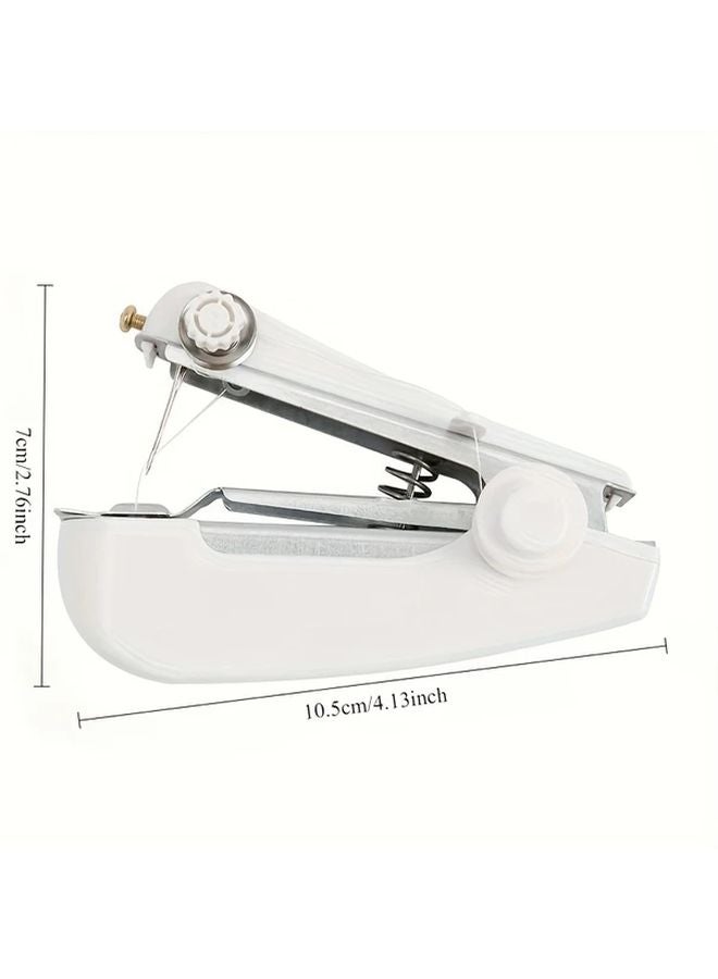 Portable Mini Sewing Machine With 14 Free Gifts Handheld Manual Easy Stitching - Image 5