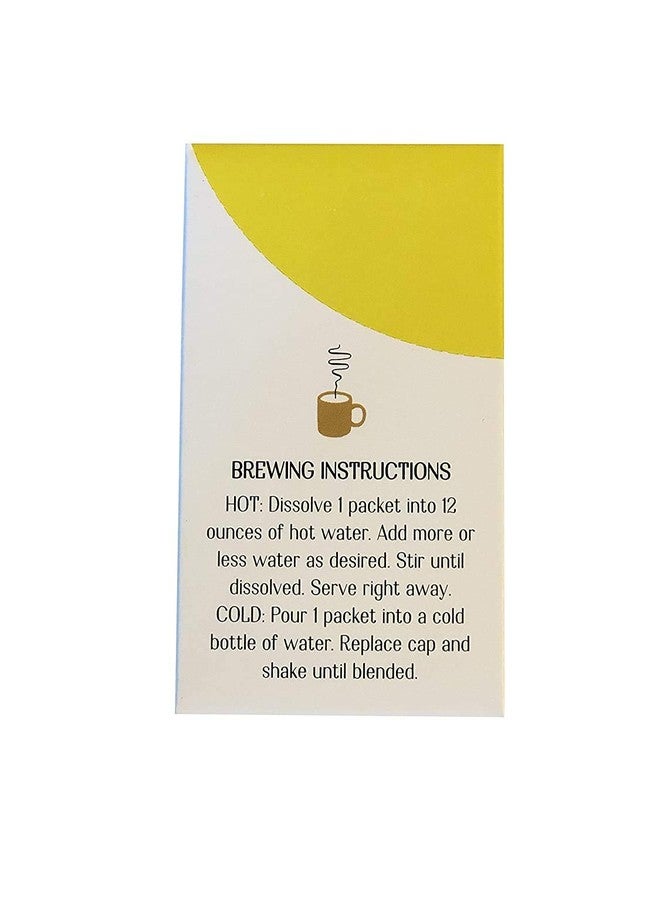 TJ's Trader Joe's 100% Natural Ginger Drink Mix 7 - 0.5oz (15g) Packets. - Image 4