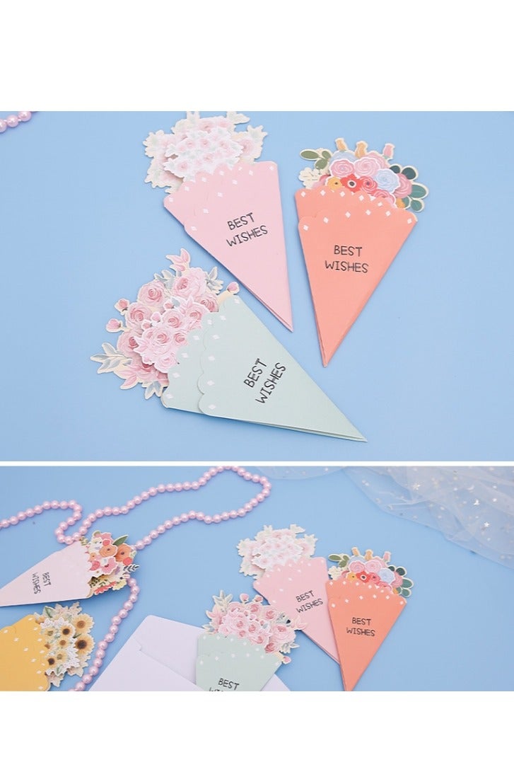6 Sets Of All Occasion Greeting Card With Envelope  Invitation Card For Wedding, Mothers Day, Graduation, Birthday - Image 3