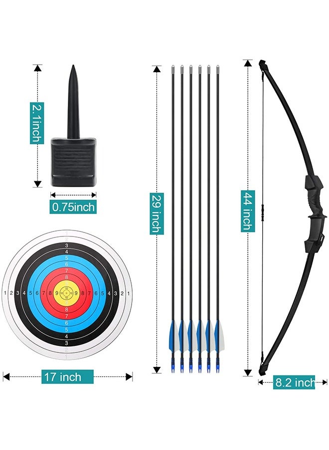 Favarey Kids Bow and Arrow Set, Upgraded Youth Bow and Arrow, Kids and Beginner Bow Practice Bow, With 6 Arrows and Accessories For Outdoor Practice Bow and Arrow Set, Sports/Game/Hunting Gifts  - Image 5