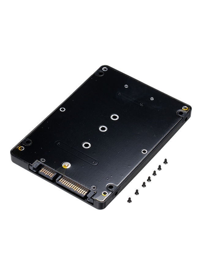 نيبمينينت محول NGFF M.2 SSD إلى ساتا III ب22 دبوس لون أسود