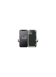 zy LCD Screen Replacement For iPhone 12 and12 Pro  Black  - Image 2