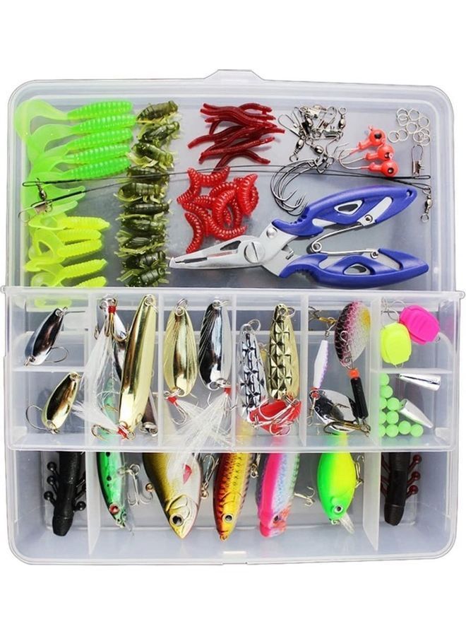 NIBEMINENT 120-Piece Fishing Lure Kit - Image 1
