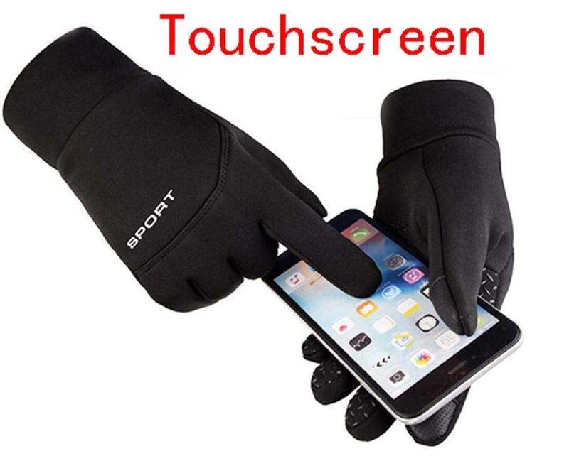 ketmart Touch Screen Running Gloves for Men & Women - Thermal Winter Glove Running Gloves, Anti-Slip Warm Gloves Liners for Cycling Biking Sporting Driving, Slip Gloves for Men Women Color_Black - Image 2