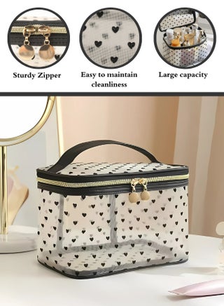 Transparent mesh makeup bag - Z09 - view 2