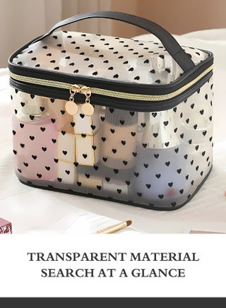 Transparent mesh makeup bag - Z09 - view 3