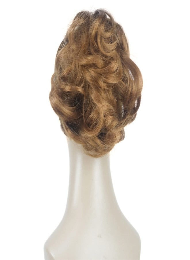 ايمول وصلات شعر ذيل حصان صناعية قصيرة مجعدة من Aimole بطول 6 بوصات، وزنها 80 غرامًا، مزودة بمشبك فك/مخلب (لون أشقر فراولة 27). - Image 4