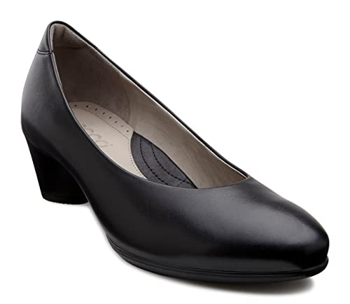 ECCO Women's Sculptured 45 Plain Dress Pump,Black,39 EU/8-8.5 M US - Image 2