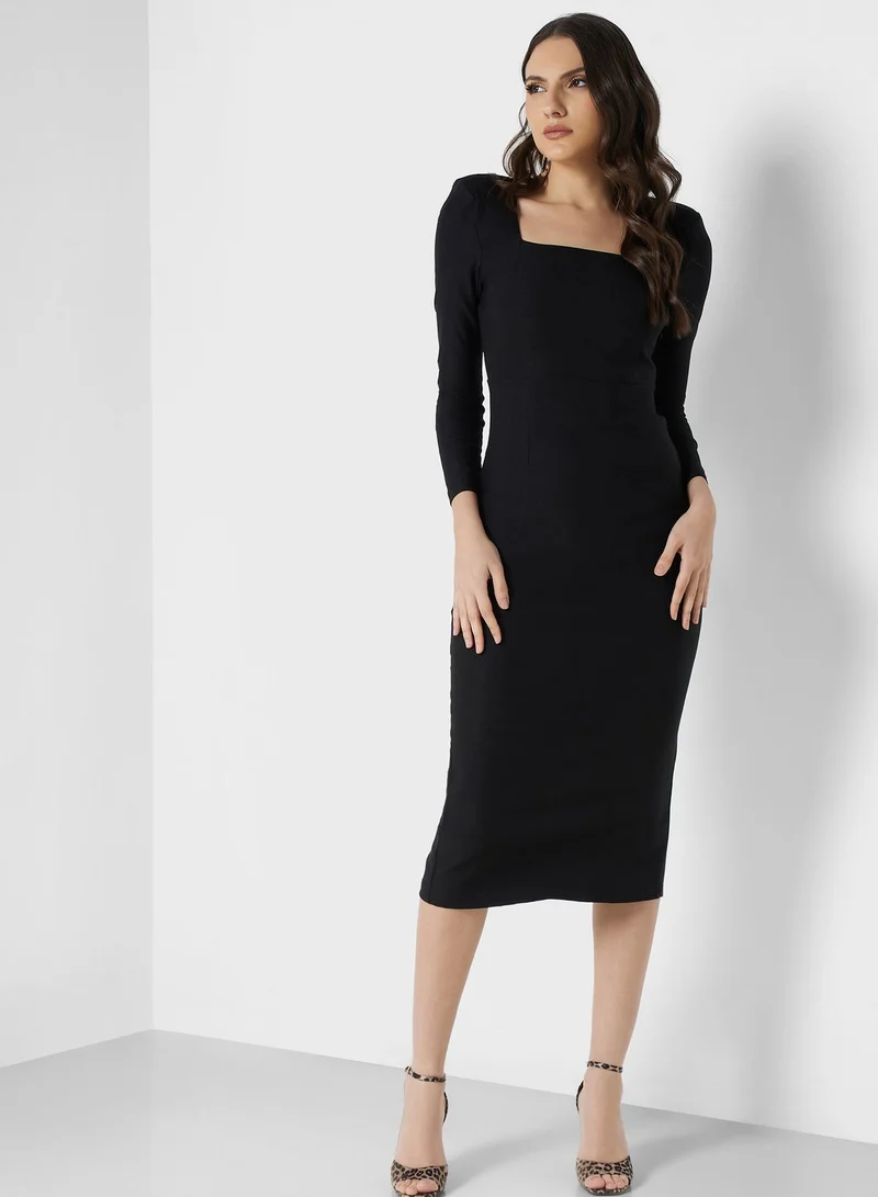 ايلا Square Neck Dress