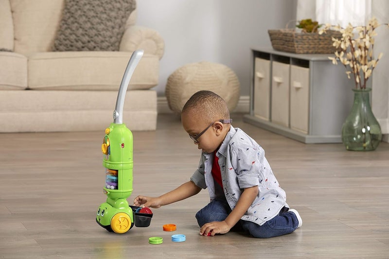 LeapFrog Pick Up & Count Vacuum, Role Play Toy with Lights, Colours & Counting, Pick Up Counters in Three modes of play, Learning Toy for Toddlers, Gift for ages 2, 3, 4+ Years, English Version - Image 4