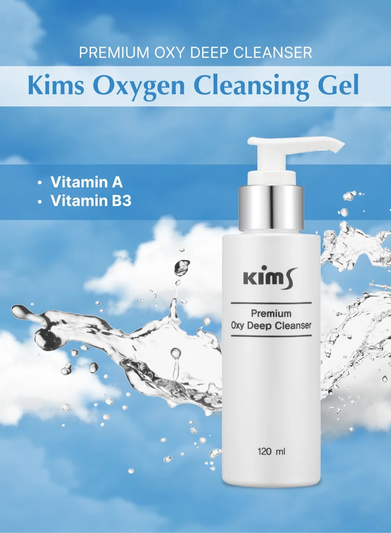 kims Premium Oxy Deep Cleanser Face Gel 120 ml For All Skin Types