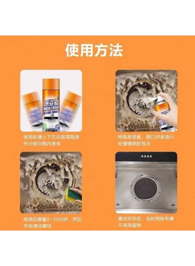 Foam spray removes the toughest grease in minutes with ease. - Image 1