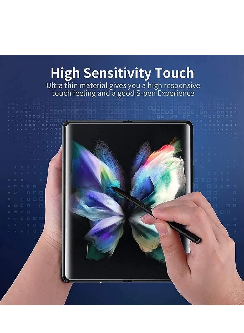 Screen Protector Compatible with Samsung Galaxy Z Fold 4,HD Clear Anti-Scratch Bubble-Free Full Coverage Screen Protector Film for Samsung Galaxy Z Fold 4 2022