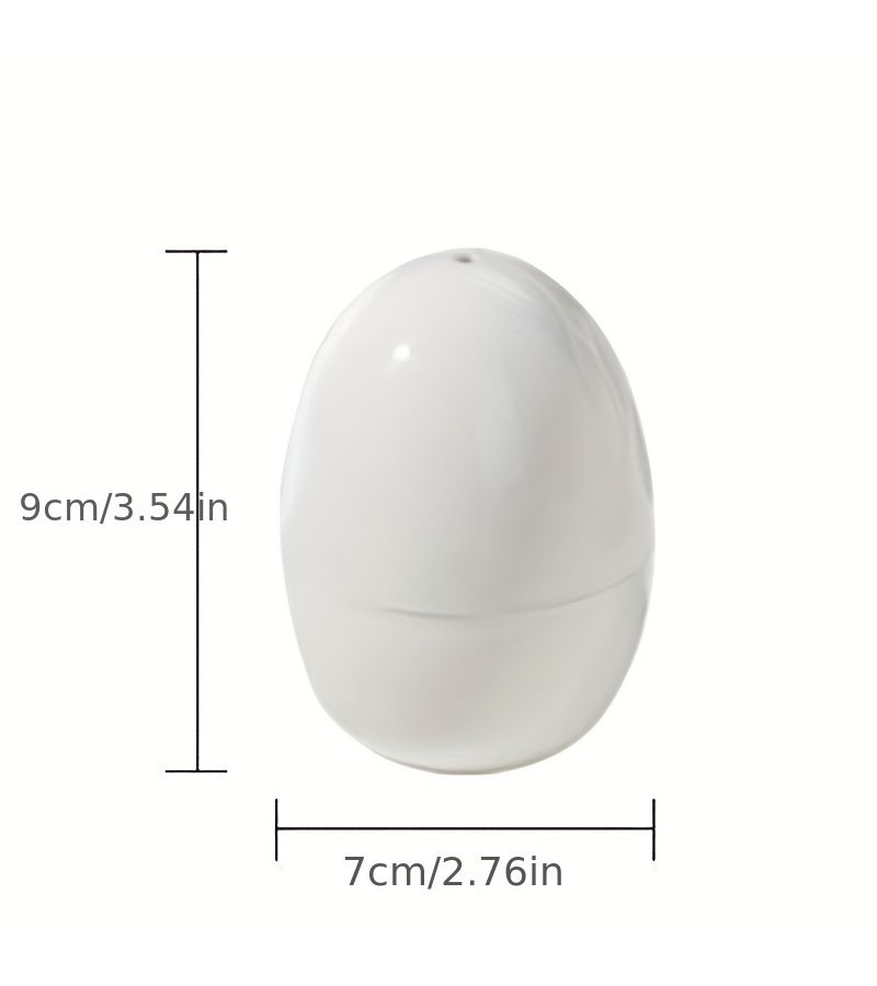 Single Egg Microwave Steamer For Hard Or Soft Boiled Eggs 5 Minute Quick Cooking Durable Pp Material Easy Use Kitchen Tool - Image 5
