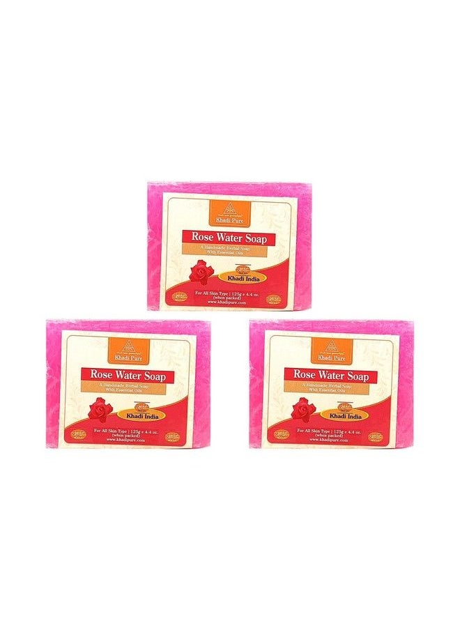 Herbal Rose Water Soap 125 G (Pack Of 3) Pink - pzsku/Z0E784B335CE77D37CCBAZ/45/_/1682331889/eec523de-7399-4c71-a9bb-c15c6d8dc78e