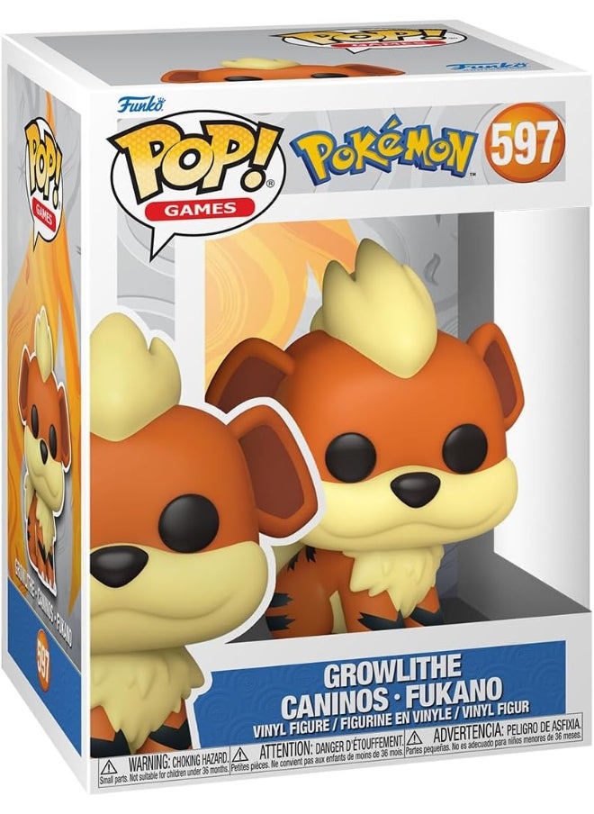Funko Funko POP! Games: Pokemon - Growlithe - Collectable Vinyl Figure  - Image 1