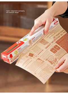 FALMER Baking Paper Food Grade Parchment Paper High Quality Baking Parchment Paper Roll Newspaper Style Parchment Paper for Food Wrapping and Baking (0.3 x 10m)  - Image 4