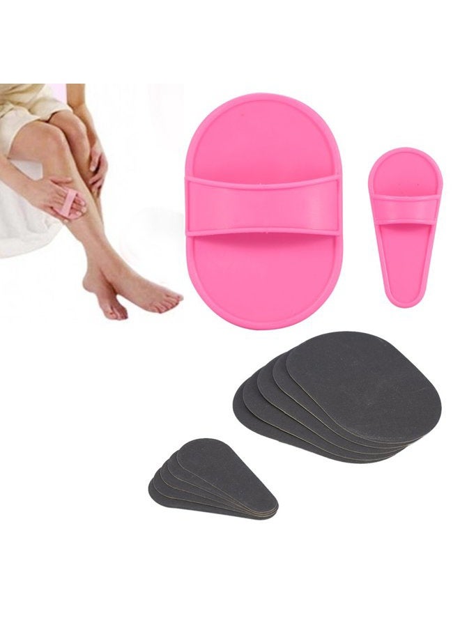 Brrnoo Smooth Away Portable Body Depilation Tool Set, Replacement Sanding Pads for Hair Removal - Image 1