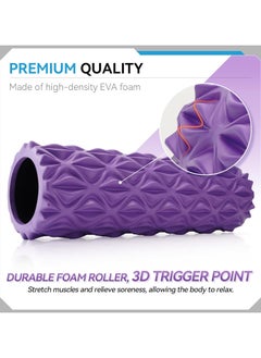 Foam Roller, 45cm Deep Tissue Massager for Muscle Massage, Myofascial Trigger Point Release, Exercise, Yoga, Pilates - pzsku/Z0E78618FE07A47FF92ACZ/45/_/1735377694/7234f869-43ba-444e-84a1-4a849e0682c5