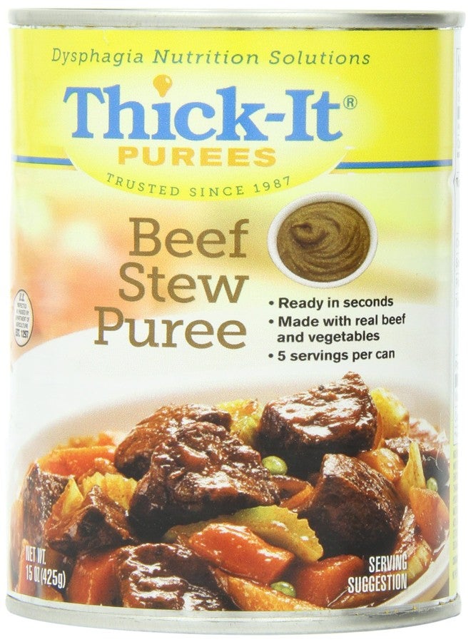 Thick-It Purees Beef Stew, 15 oz Can (Pack of 1) - Image 1