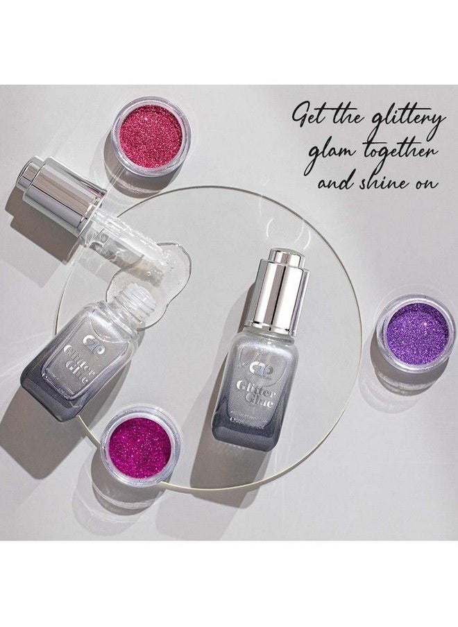 C2P PROFESSIONAL MAKEUP - Glitter Glue For Long Lasting Loose Eyeshadow Pigments & Glitter Hold; Quickdrying & Waterproof Twoway Gel; Adhesive For Eye Makeup - Image 1