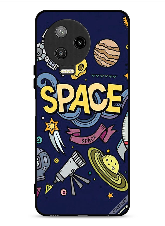 Covernex Infinix Note 12 Pro 4G Protective Case Cover Space Art - Image 1