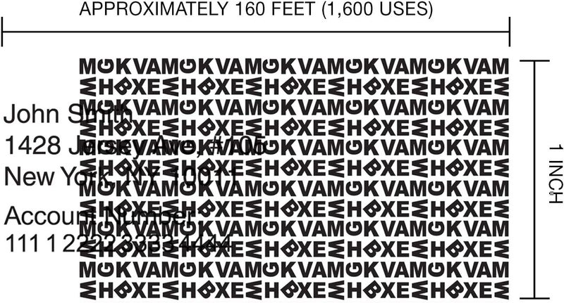 Plus Guard Your ID Identity Protection Stamp Roller Refill (3-Pack), Fits IS-500CM - Image 3