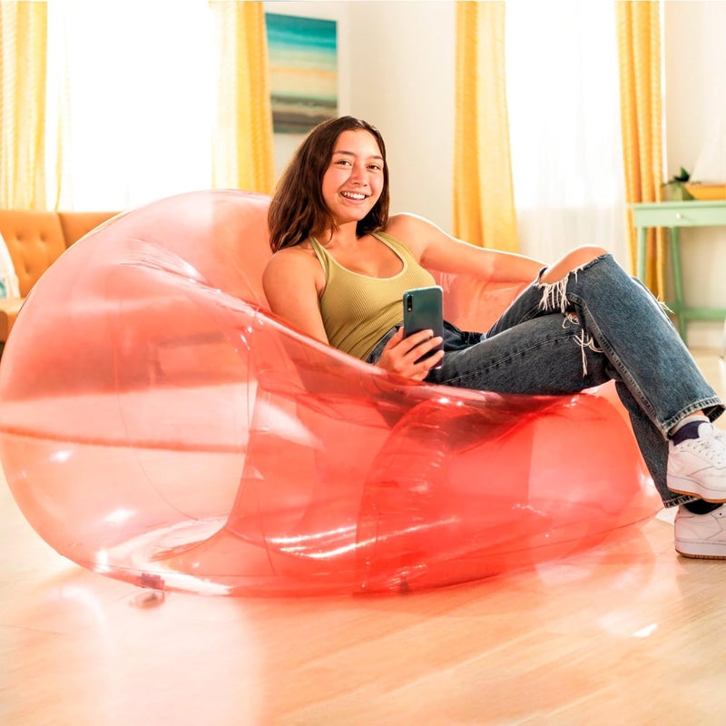 Intex Bubble Model Inflatable Chair - Pink - Image 2